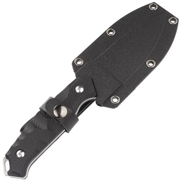 SanRenmu S718 peilis su fiksuota geležte, 12C27 plienu, G10 rankena