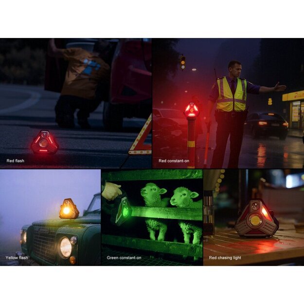 Fenix ​​CP50R LED stovyklavimo žibintas su USB jungtimi