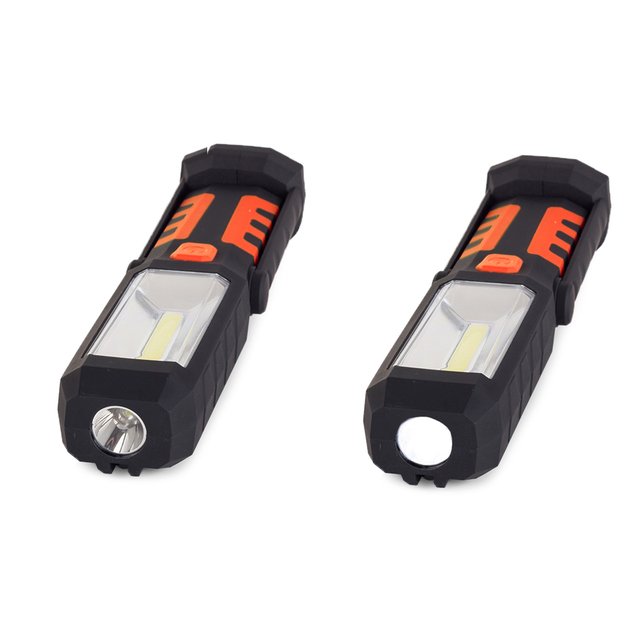 Переносной аккумуляторный светильник LED COB 3x1