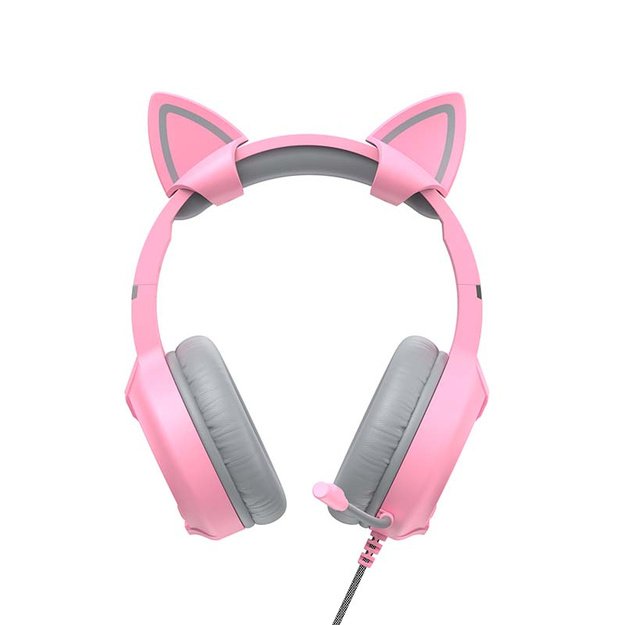 Gaming headphones Havit GAMENOTE H2233d  RGB (pink)