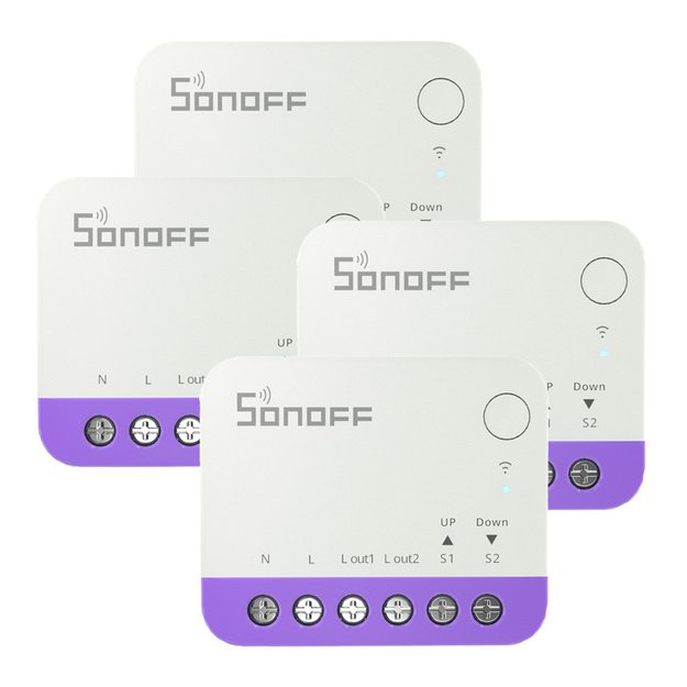 Sonoff MINI-RBS WiFi Smart Mini Roller Shutter Switch (4 pcs.)| Liumenai.lt