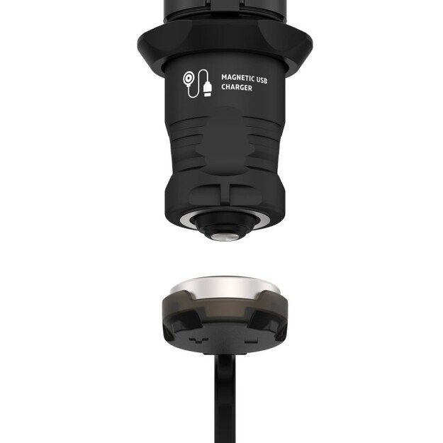Armytek Dobermann Pro Magnet USB žibintuvėlis, šiltai balta F07501W