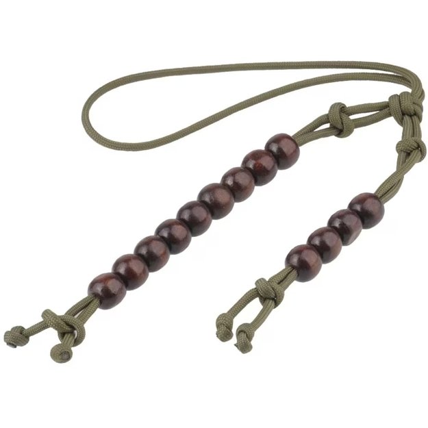 EDCX Paracord žingsnių skaitiklis - Army Green