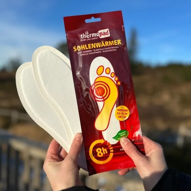 Thermopad Footwarmer pėdų šildukai S (36-37) (UK: 3-4)