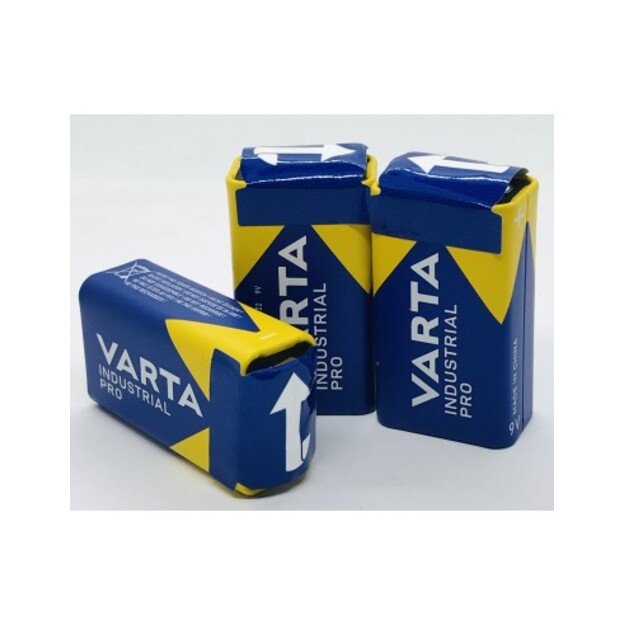 Šarminė baterija Varta Industrial PRO 6LR61 / 9V 4022