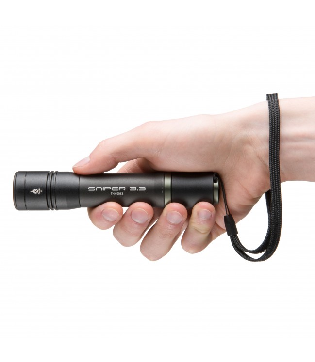 USB įkraunamas žibintuvėlis su fokusavimo funkcija Mactronic Sniper 3.3