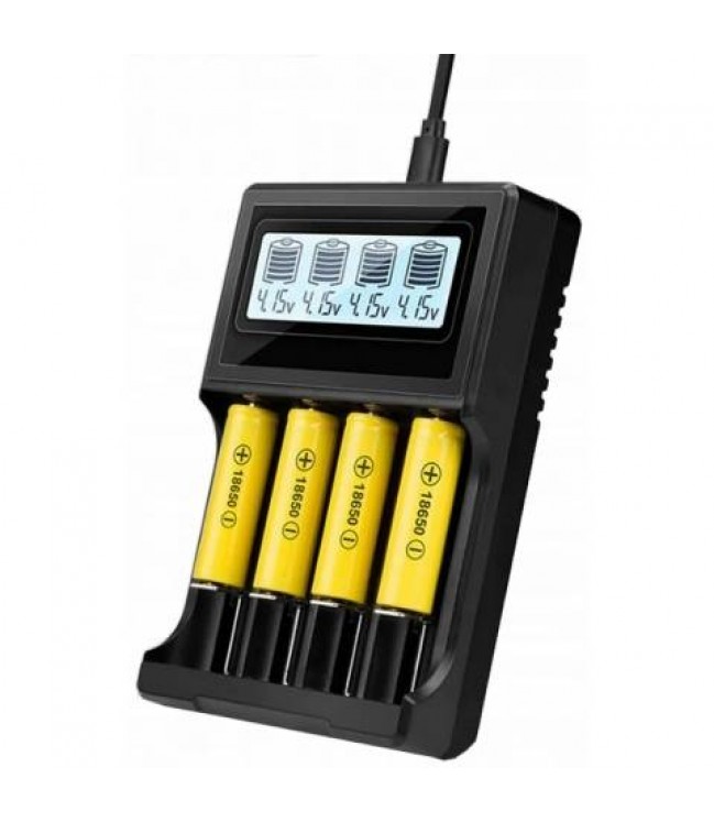18650 battery charger 4x HD9882A