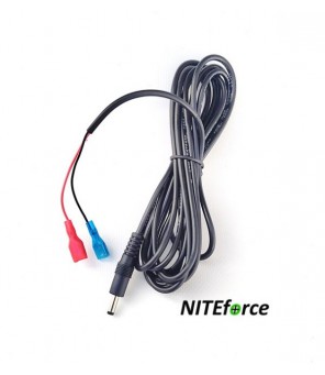 3m Battery cable for 6V/12V external power source NITEforce