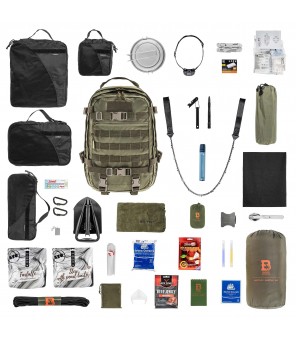 30 l standard evacuation rucksack - with equipment