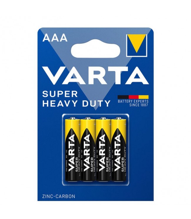 Элемент Varta Super heavy duty AAA, 4 шт.