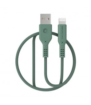 Premium MFI certifield Cable USB A - Lightning, 1.1m (mint) Speed Pro Zeus