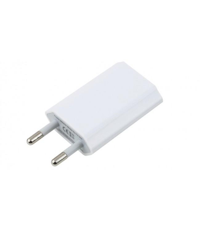 Зарядное устройство USB: 220V, 1A, SLIM