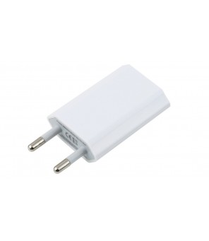 Зарядное устройство USB: 220V, 1A, SLIM (bulk)