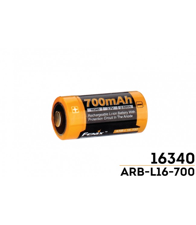 Аккумуляторная батарея Fenix ARB-L16-700 16340