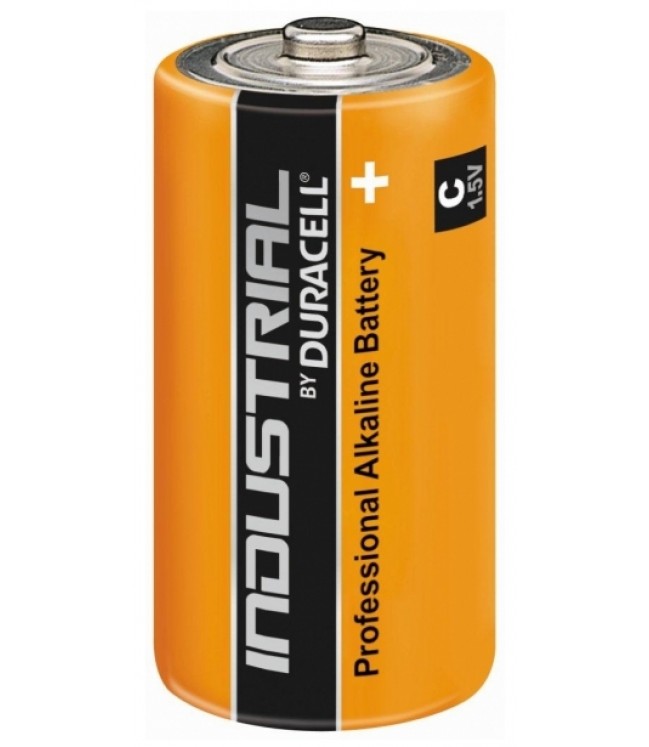 Baterijos Duracell Industrial C elementas, 10 vnt.