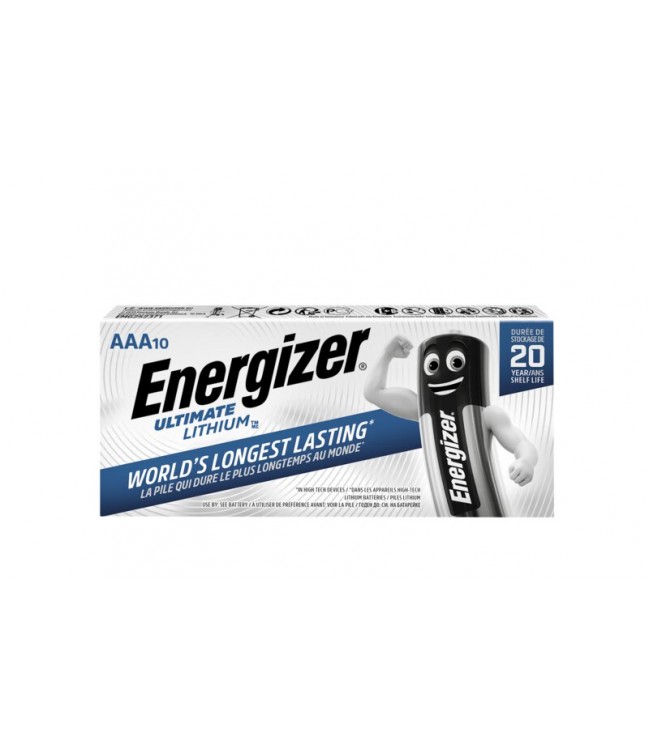 Батарейки Energizer Ultimate Lithium AAA, 10 шт.