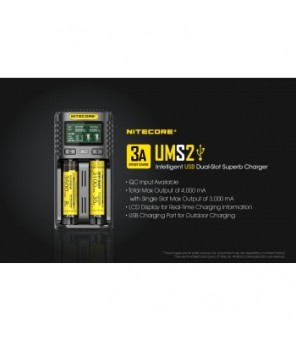 Nitecore UMS2 USB pakrovėjas
