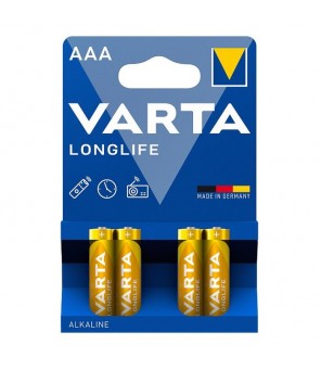 AAA elementai Varta Longlife, 4 vnt.