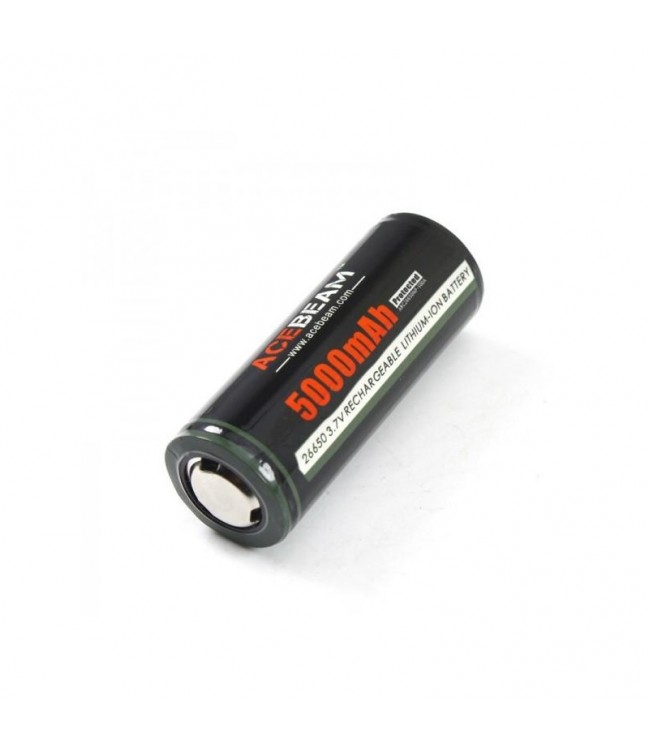 AceBeam 26650 rechargeable battery 5000mAh