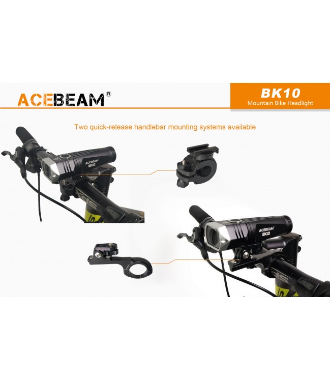 AceBeam BK10 bicycle light USB rechargeable