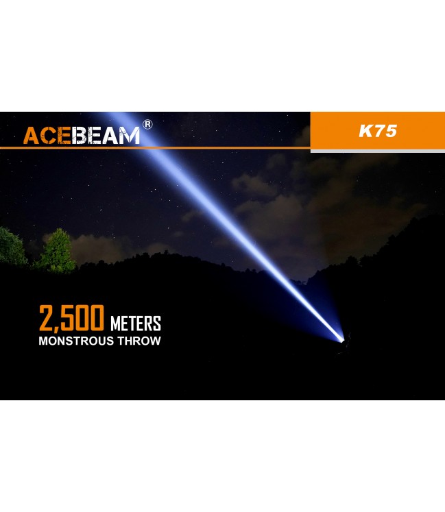 AceBeam K75 žibintuvėlis