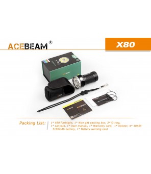 AceBeam X80 25000Lm prožektorius