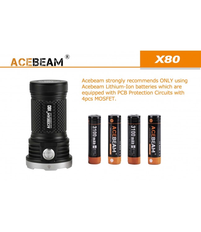 AceBeam X80 25000Lm prožektorius