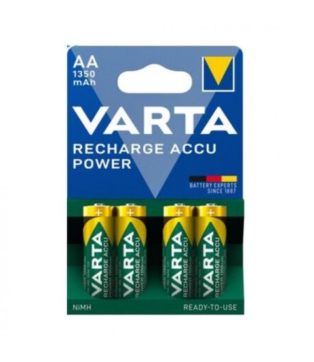 Batteries AA Longlife Accu 1350 mAh (4pcs) VARTA 56746