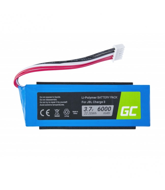 Battery Green Cell SP12, suitable battery for JBL Charge 3 speaker