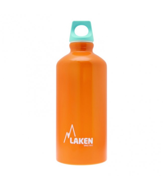 Aluminium bottle Laken Futura 0,6 l - Orange