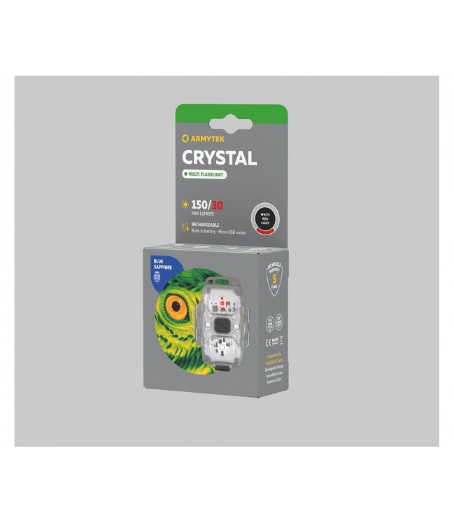 Armytek Crystal Grey žibintuvėlis 5-in-1 F07001G