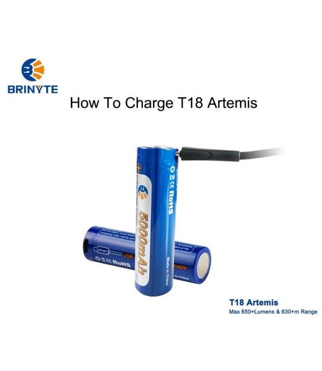Brinyte T18 Artemis flashlight