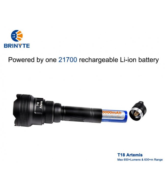 Brinyte T18 Artemis flashlight