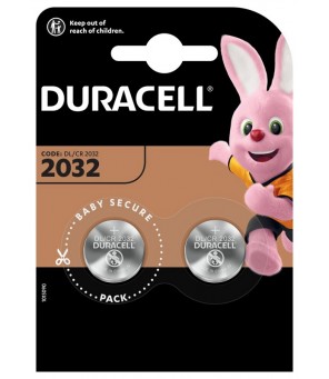 Duracell CR2032 DL2032 ECR2032 baterijos 2vnt