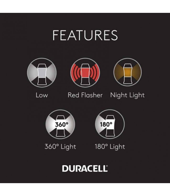 Duracell stovyklavimo žibintas LED 600lm 8661-DL600SE