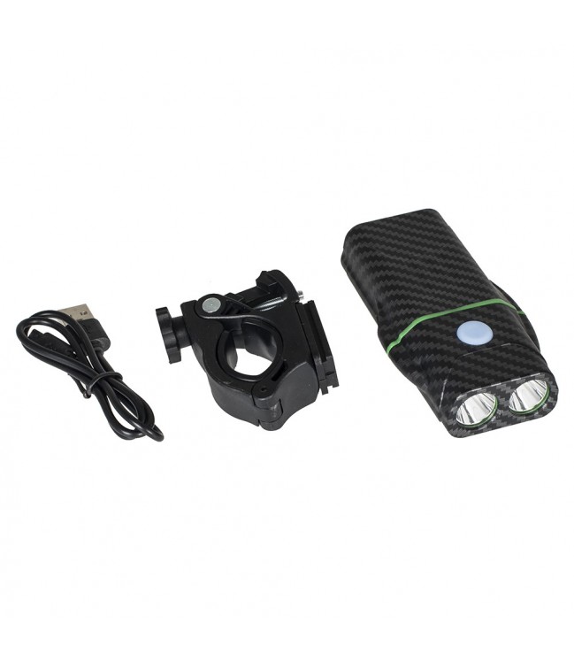 Bicycle light 600 lm with powerbank function Vayox