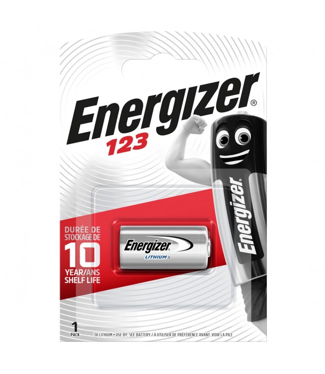 Energizer 123 CR123A Lithium Battery