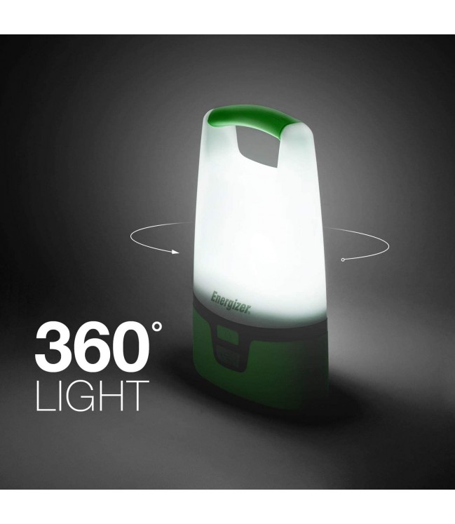 Energizer įkraunama stovyklautojo lempa 1000lm USB ŽALIA