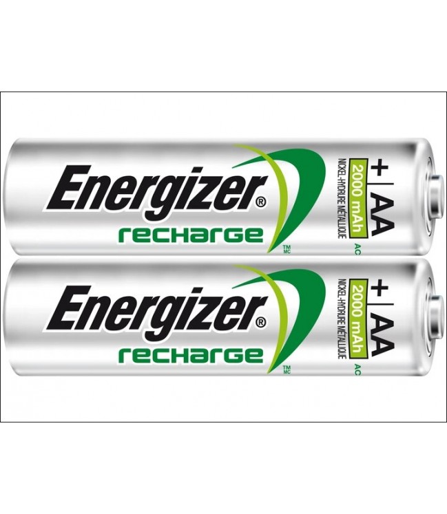 Energizer Mini baterijų įkroviklis + 2 x R6/AA 2000 mAh baterijos
