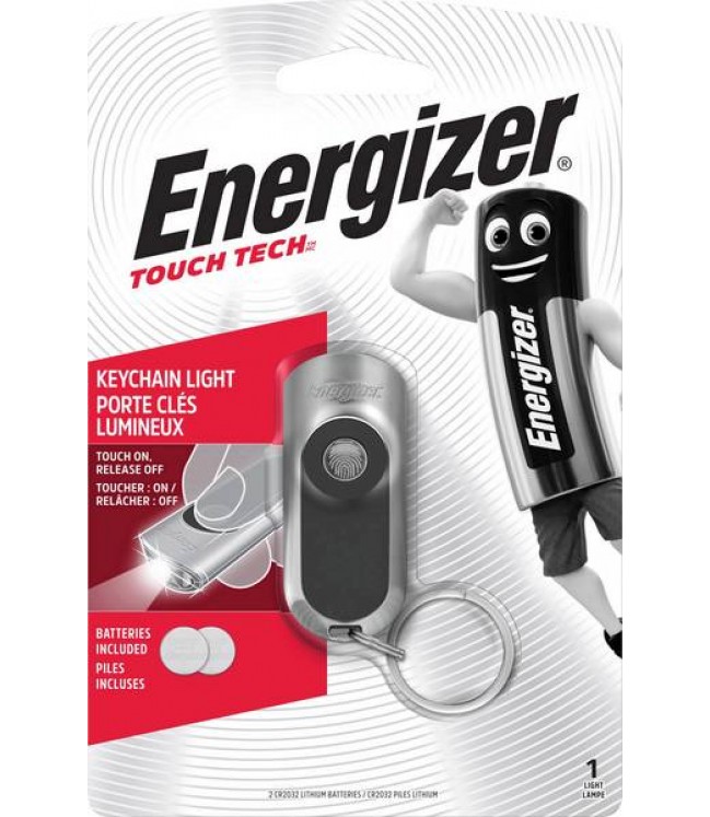 Energizer keychain light with touch tech 