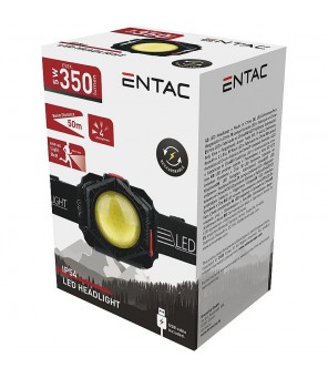 Налобный/наручный фонарик Entac 5 Вт с поясной сумкой