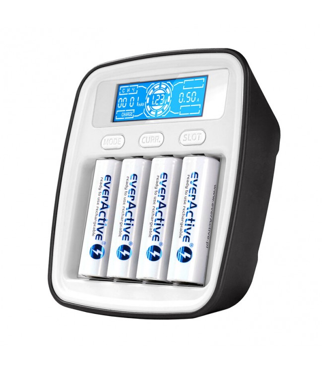 Ni-MH rechargeable battery charger professional everActive NC-1000M