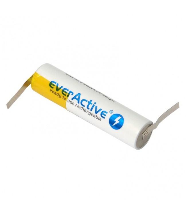 everActive R03 AAA 1000mAh pakraunama baterija su lituojamais kontaktais Z tipo