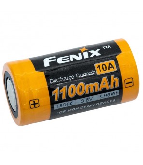 Fenix ARB-L18-1100P battery 18350 1100 mAh 3.6 V