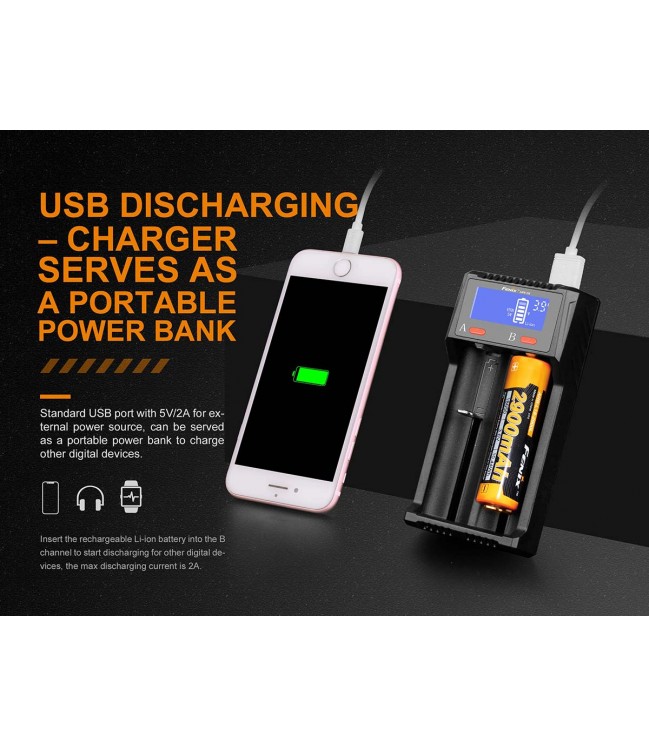 Fenix ARE-D2 USB charger