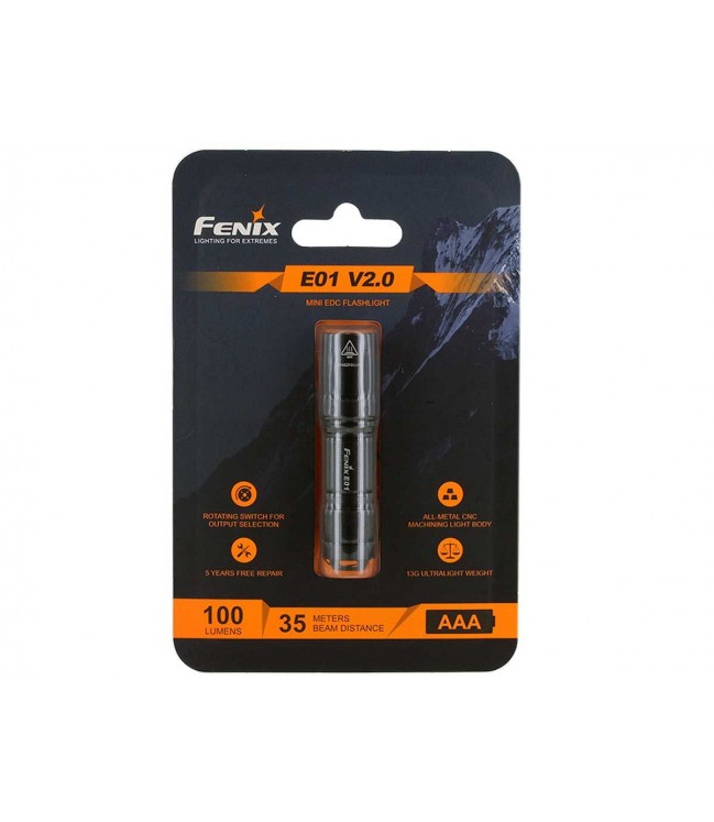 Fenix E01 V2.0 Keychain LED Flashlight