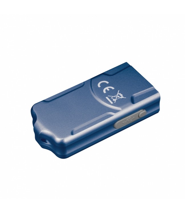 Fenix E03R V2.0 flashlight, grey blue