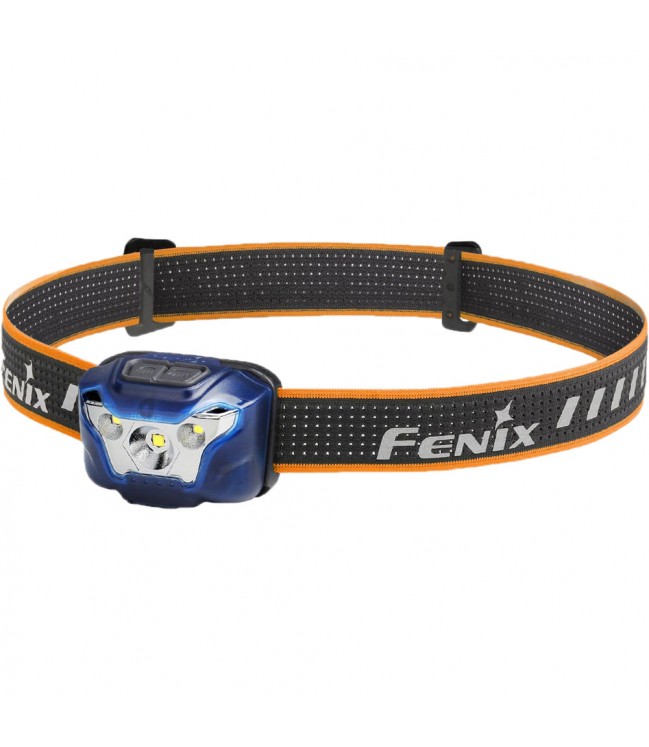 FENIX HL18R, lengvas bėgimo žibintuvėlis, mėlynas