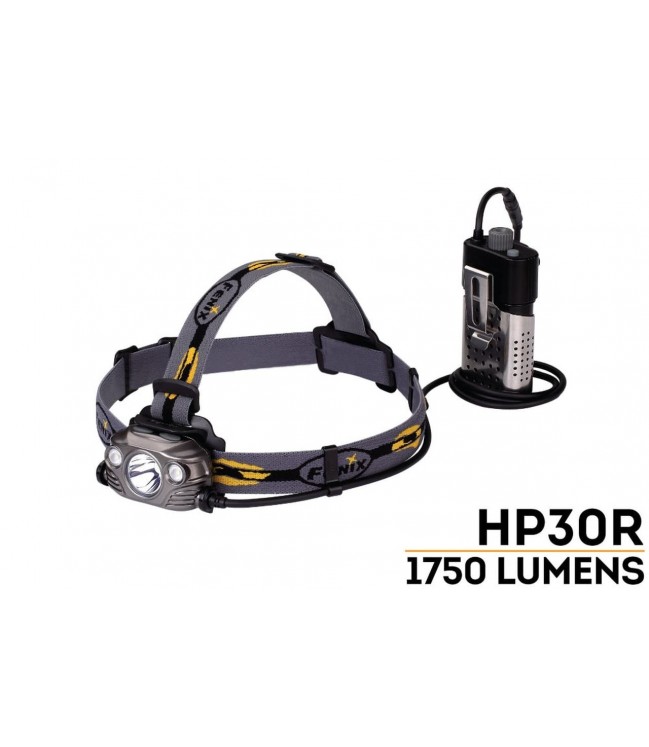 Fenix HP30R LED žibintuvėlis, pilkas
