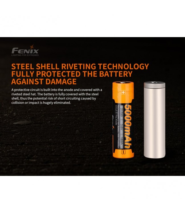 Fenix ​​ARB-L21-5000 V2.0 LiIon baterija 21700